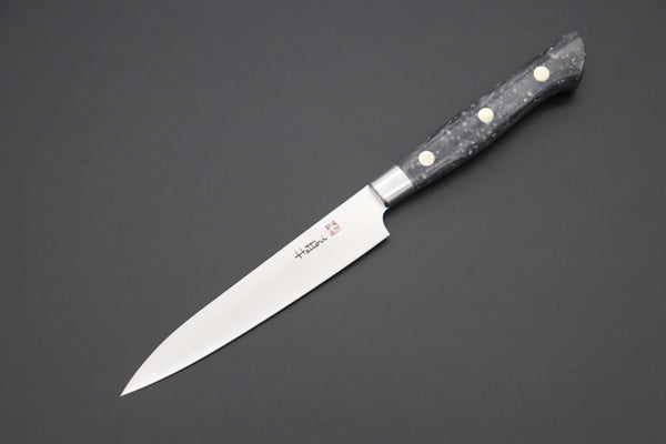 Hattori Petty Hattori Forums FH Series Limited Edition "SNOW IN THE DARK" Petty (120mm and 150mm, Dupont Corian® Handle)