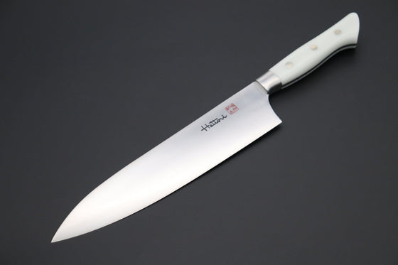 Hattori Western Deba Hattori Forums FH Series Western Deba (165mm and 240mm, Fresh White Corian Handle)