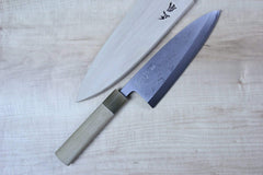 にしき松 Masamoto KH Series | Blue No.2 Steel Damascus Deba Knives