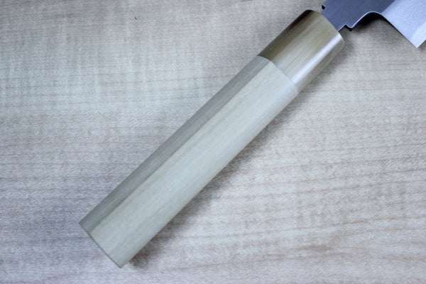 Masamoto KS Series Hon Kasumi White Steel No.2 Kama Usuba (150mm to 225mm, 5 sizes) - JapaneseChefsKnife.Com