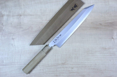 Masamoto Kiritsuke Masamoto KS Series Hon Kasumi White Steel No.2 Kiritsuke Single Bevel Edge (240mm and 270mm, 2 sizes)