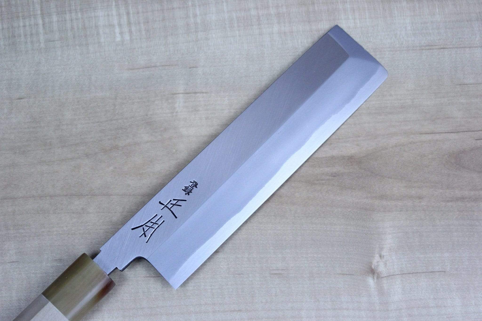 Traditional Chinese Cleaver with Wooden Handle - K. K. Discount Store