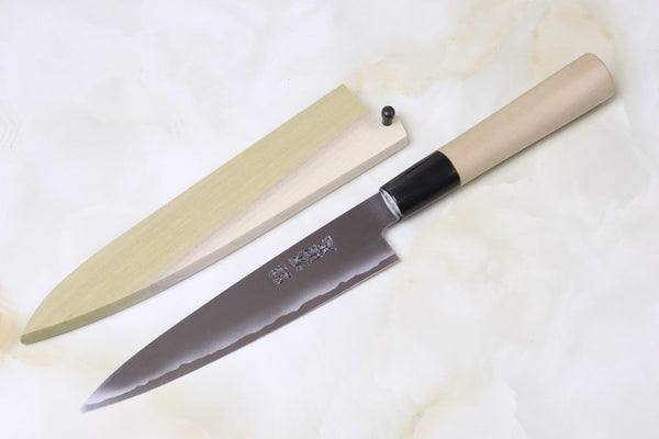 Mizuno Tanrenjo Wa Petty Mizuno Tanrenjo Akitada White Steel No.2 Clad HK-WP Wa Petty 150mm (5.9 inch)