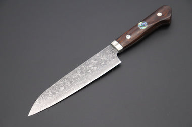 Mr. Itou Gyuto Mr. Itou “Luna Series” R-2 Custom Damascus Gyuto 160mm (6.2 inch) Ironwood Handle (IT-152)