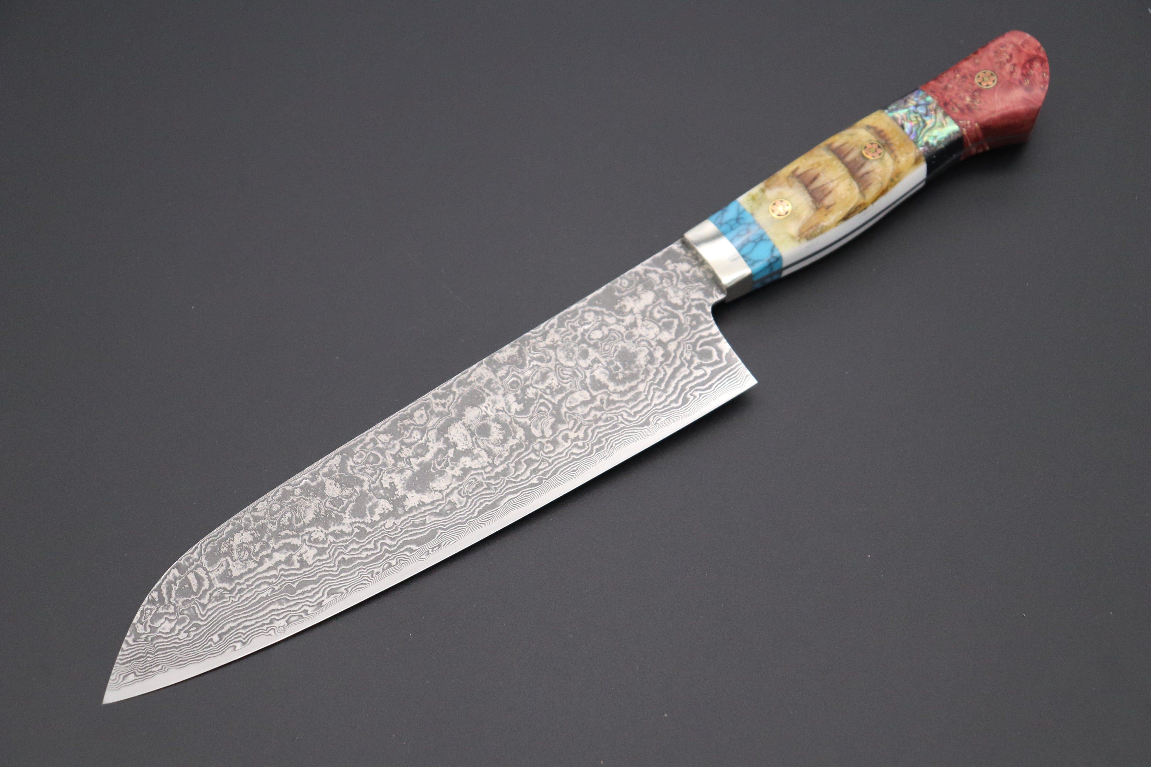 Tedzukuri Knives Damascus Knife Honing Rod