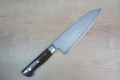 SHIKI Black Dragon Series VG10 Nickel Damascus High-End Custom Santoku