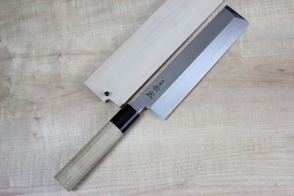 Sukenari Gingami No.3 Series Hon Kasumi Usuba 210mm (8.2 inch) - JapaneseChefsKnife.Com