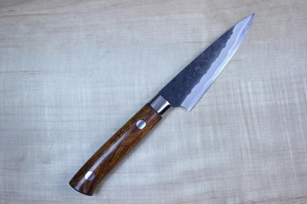 Takeshi Saji Aogami Super Custom Series Paring 90mm (3.5 inch, Ironwood Handle) - JapaneseChefsKnife.Com