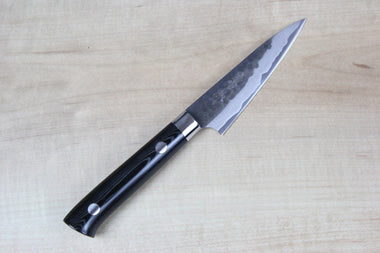 ENOKING Japanese Paring Knife 4.5 Inch, High Carbon Steel Hand Forged  Japanese Knife, 5 Layers 9CR18MOV Kitchen Chef Knife, Fruit Knife with  Octagonal