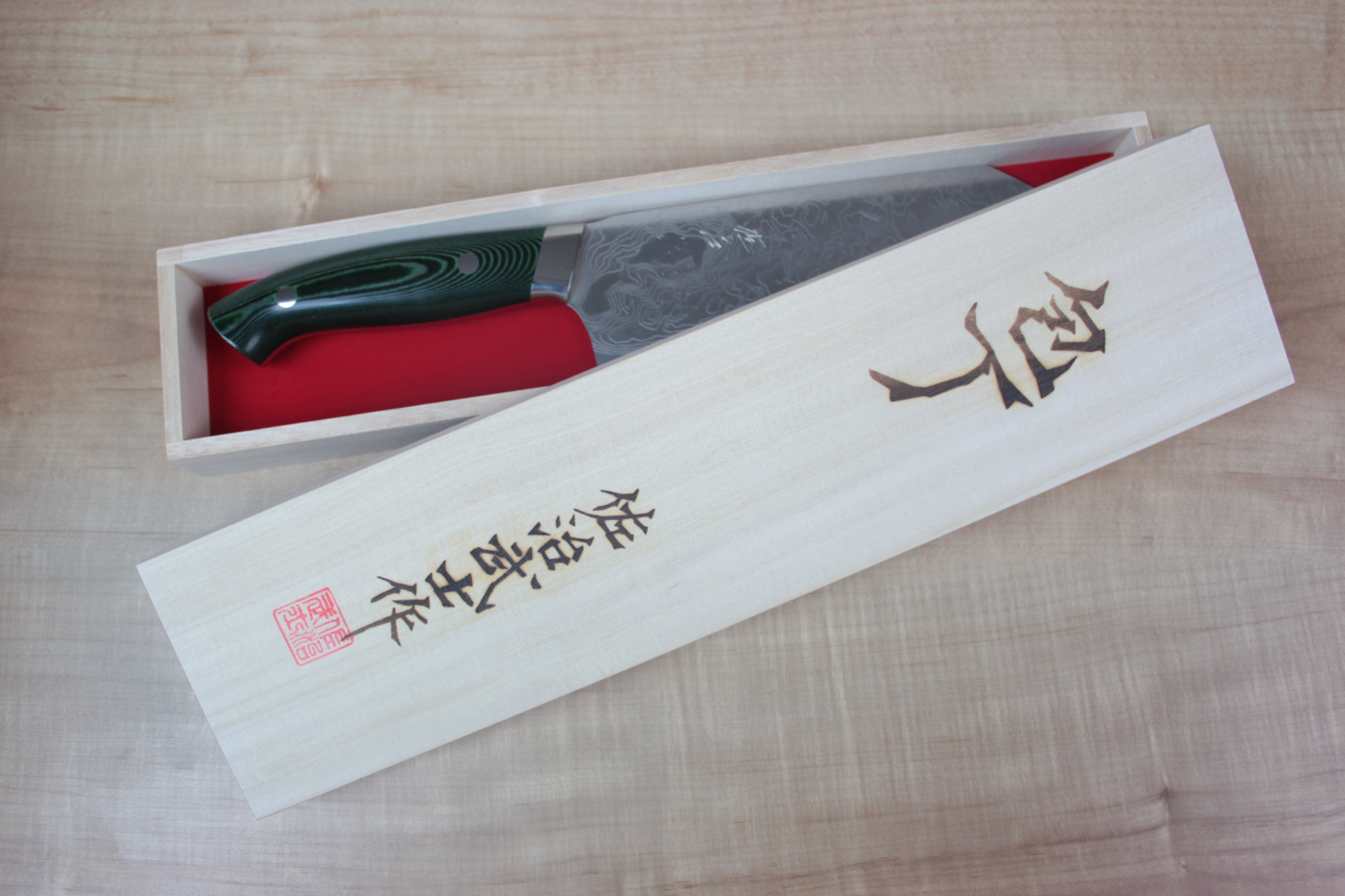Takeshi Saji R-2 Custom Damascus Wild Series Paring Knife