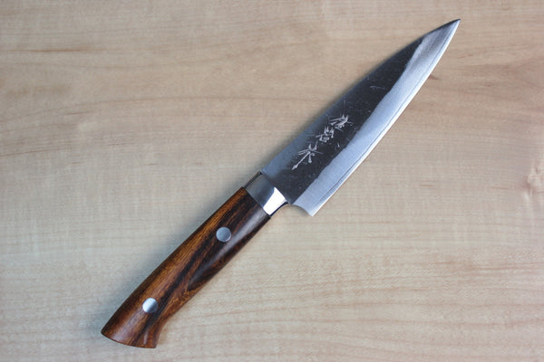 Takeshi Saji SRS-13 Custom Series Petty 135mm (5.3 inch, Ironwood Handle) - JapaneseChefsKnife.Com