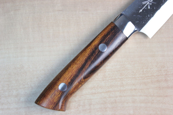 Takeshi Saji SRS-13 Custom Series Petty 135mm (5.3 inch, Ironwood Handle) - JapaneseChefsKnife.Com